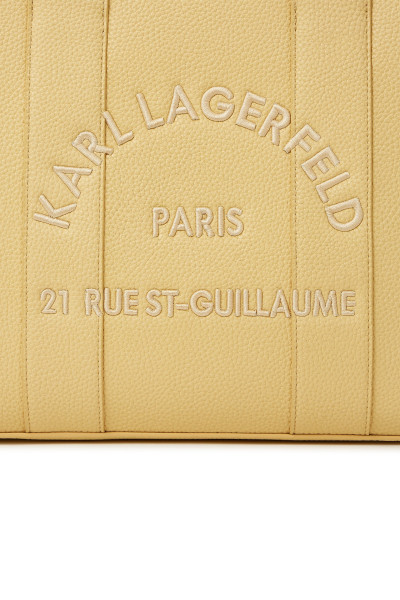 KABELKA KARL LAGERFELD K/RSG MD SQUARE TOTE PEB EMB - Fotografie č. 5