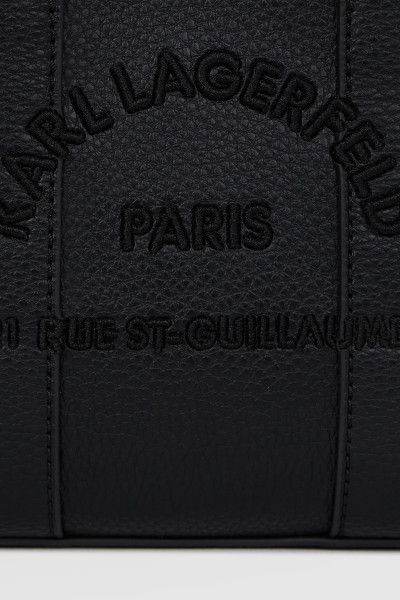 KABELKA KARL LAGERFELD K/RSG MN SQUARE TOTE PEB EMB - Fotografia č. 4