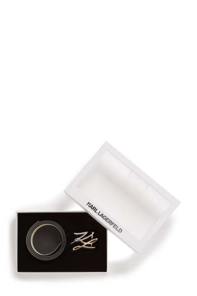 OPASOK KARL LAGERFELD K/AUTOGRAPH RV G/S H3 BELT GP - Fotografia č. 7