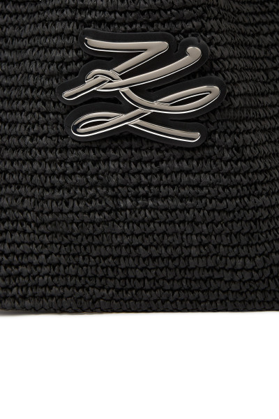 KABELKA KARL LAGERFELD K/AUTOGRAPH CROCHET TOTE BAG - Fotografia č. 5