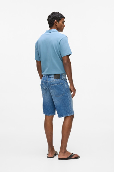 ŠORTKY KARL LAGERFELD KL STRAIGHT DENIM SHORTS - Fotografia č. 3