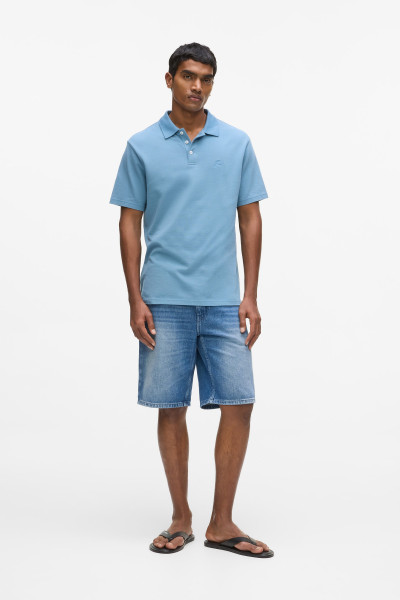 ŠORTKY KARL LAGERFELD KL STRAIGHT DENIM SHORTS - Fotografia č. 2