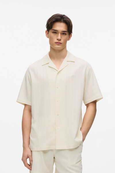 KOŠEĽA KARL LAGERFELD STRUCTURED SSLV SHIRT - Fotografia č. 1