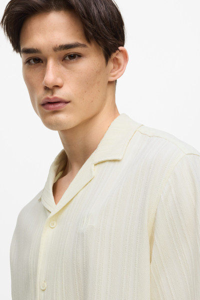 KOŠEĽA KARL LAGERFELD STRUCTURED SSLV SHIRT - Fotografia č. 3