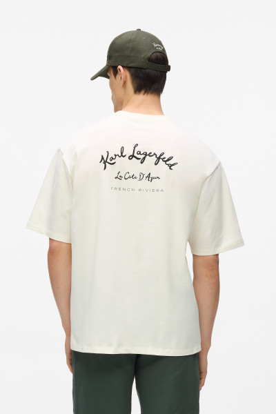 TRIČKO KARL LAGERFELD VACANCES T-SHIRT W BACK PRINT - Fotografia č. 2