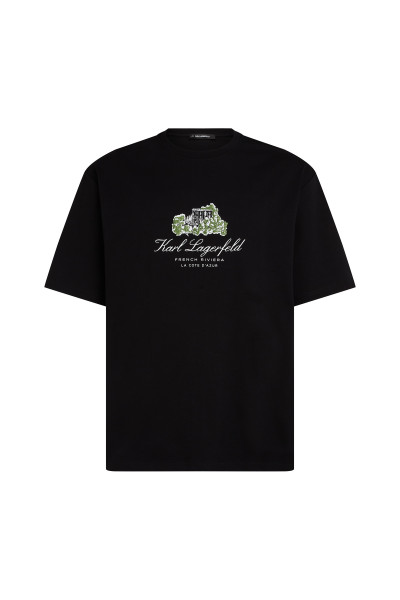 TRIČKO KARL LAGERFELD VILLA LA VIGIE T-SHIRT - Fotografia č. 5