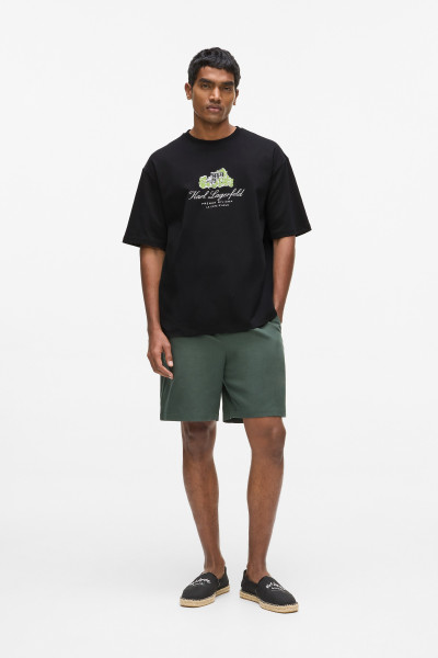 TRIČKO KARL LAGERFELD VILLA LA VIGIE T-SHIRT - Fotografia č. 4