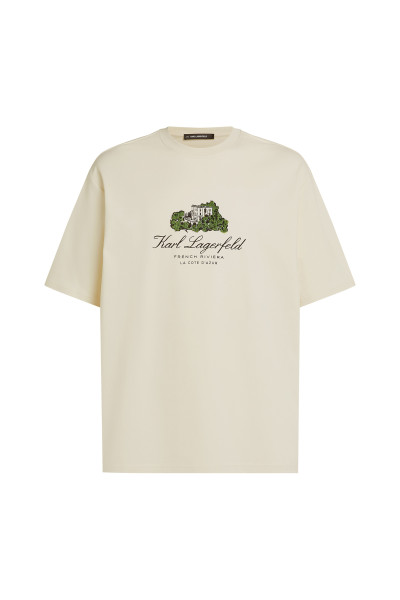 TRIČKO KARL LAGERFELD VILLA LA VIGIE T-SHIRT - Fotografia č. 5
