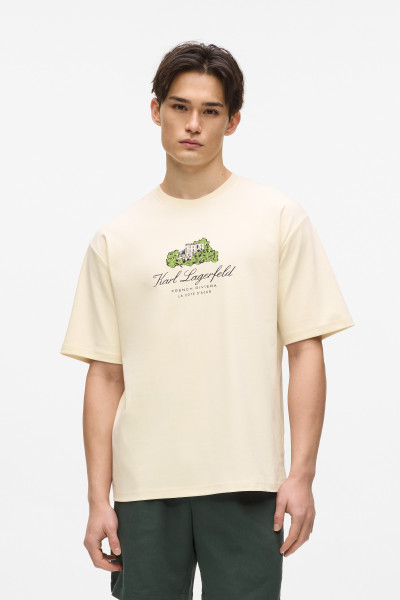 TRIČKO KARL LAGERFELD VILLA LA VIGIE T-SHIRT - Fotografia č. 1