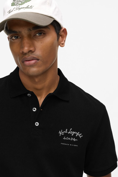TRIČKO KARL LAGERFELD VACANCES PIQUE POLO - Fotografia č. 3