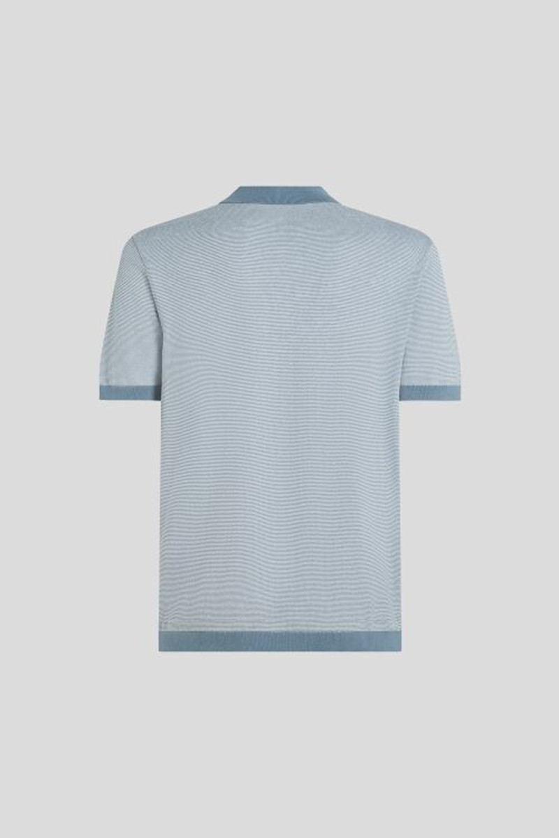 Polokošeľa Karl Lagerfeld Ottomann Striped Polo Coronet Blue