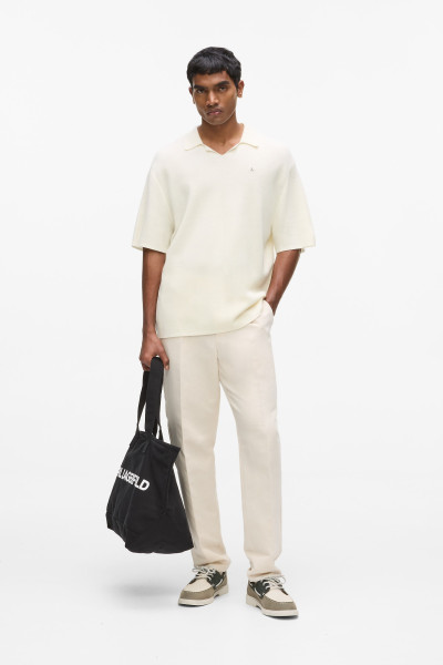 SVETER KARL LAGERFELD KNITTED BOXY KL TOP - Fotografia č. 4