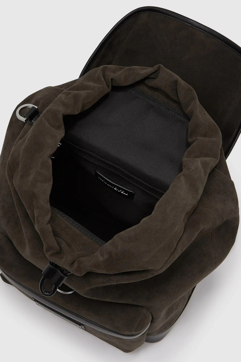 Batoh Karl Lagerfeld K/Traveller Faux Suede Bckpack Fudge