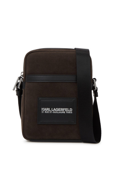 CROSSBODY KARL LAGERFELD K/TRAVELLER FAUX SUEDE NS CB - Fotografia č. 1