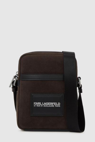 CROSSBODY KARL LAGERFELD K/TRAVELLER FAUX SUEDE NS CB - Fotografia č. 1