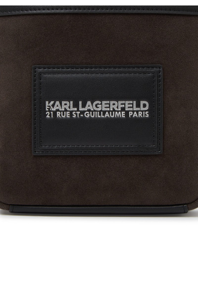 CROSSBODY KARL LAGERFELD K/TRAVELLER FAUX SUEDE NS CB - Fotografia č. 5