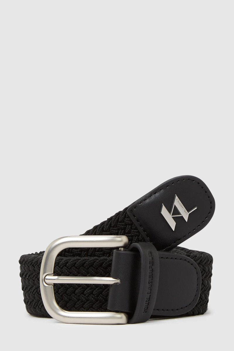 Opasok Karl Lagerfeld K/Essential Belt Black