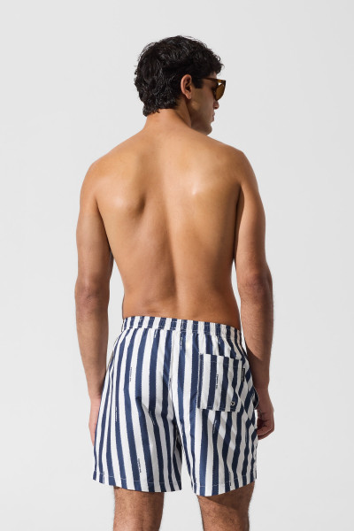 PLAVKY KARL LAGERFELD STRIPED MED BOARDSHORT - Fotografia č. 2
