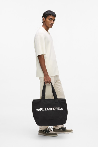 TAŠKA KARL LAGERFELD ELONGATED LOGO XL TOTE - Fotografie č. 2