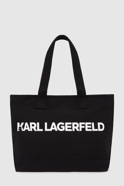 TÁSKA KARL LAGERFELD ELONGATED LOGO XL TOTE - Kép 1