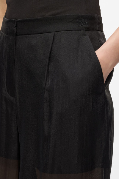 NOHAVICE KARL LAGERFELD ORGANZA FASHION PANTS - Fotografia č. 4