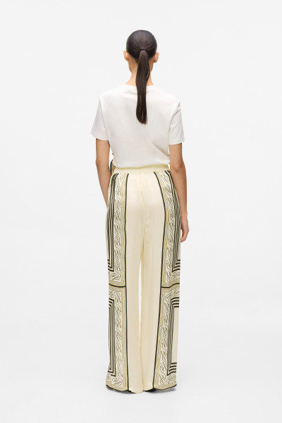 NOHAVICE KARL LAGERFELD SCARF PRINT PJ PANTS - Fotografia č. 3