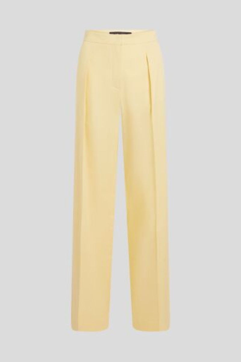 Nohavice Karl Lagerfeld Structured Suit Pants Sunlight