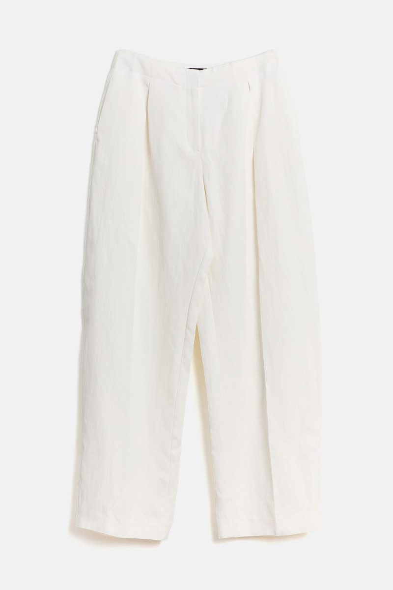 Nohavice Karl Lagerfeld Studio Balloon Shaped Pant White