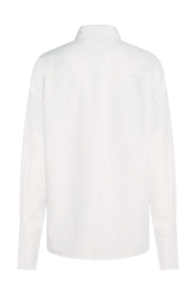 Košeľa Karl Lagerfeld Autograph Poplin Shirt White