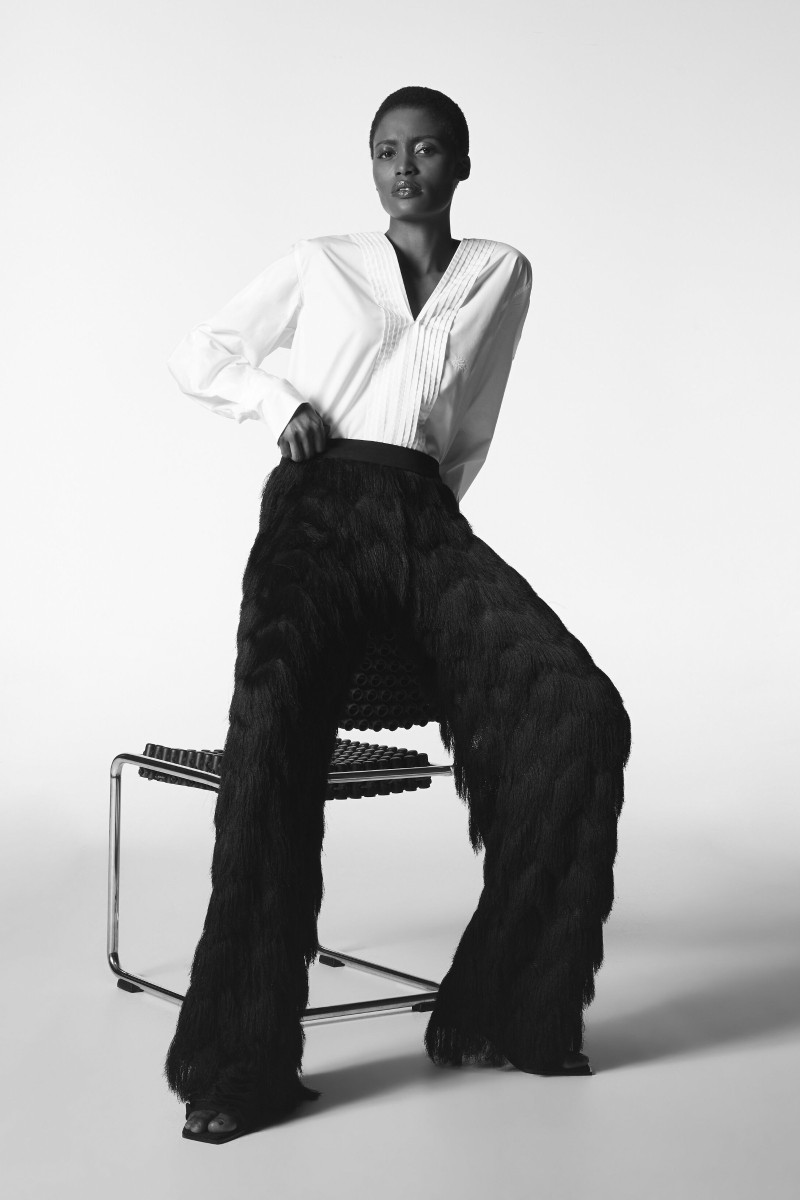 Blúzka Karl Lagerfeld Studio Poplin Blouse White