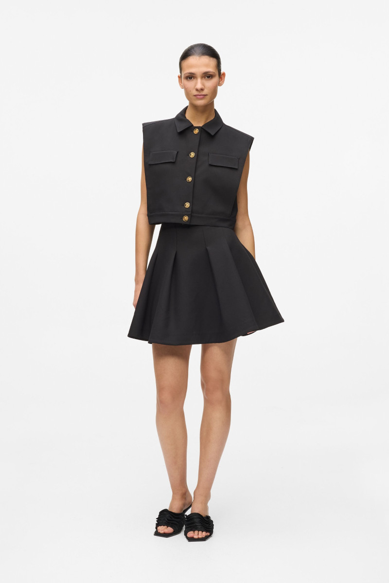 Sukňa Karl Lagerfeld Mini Skirt Black