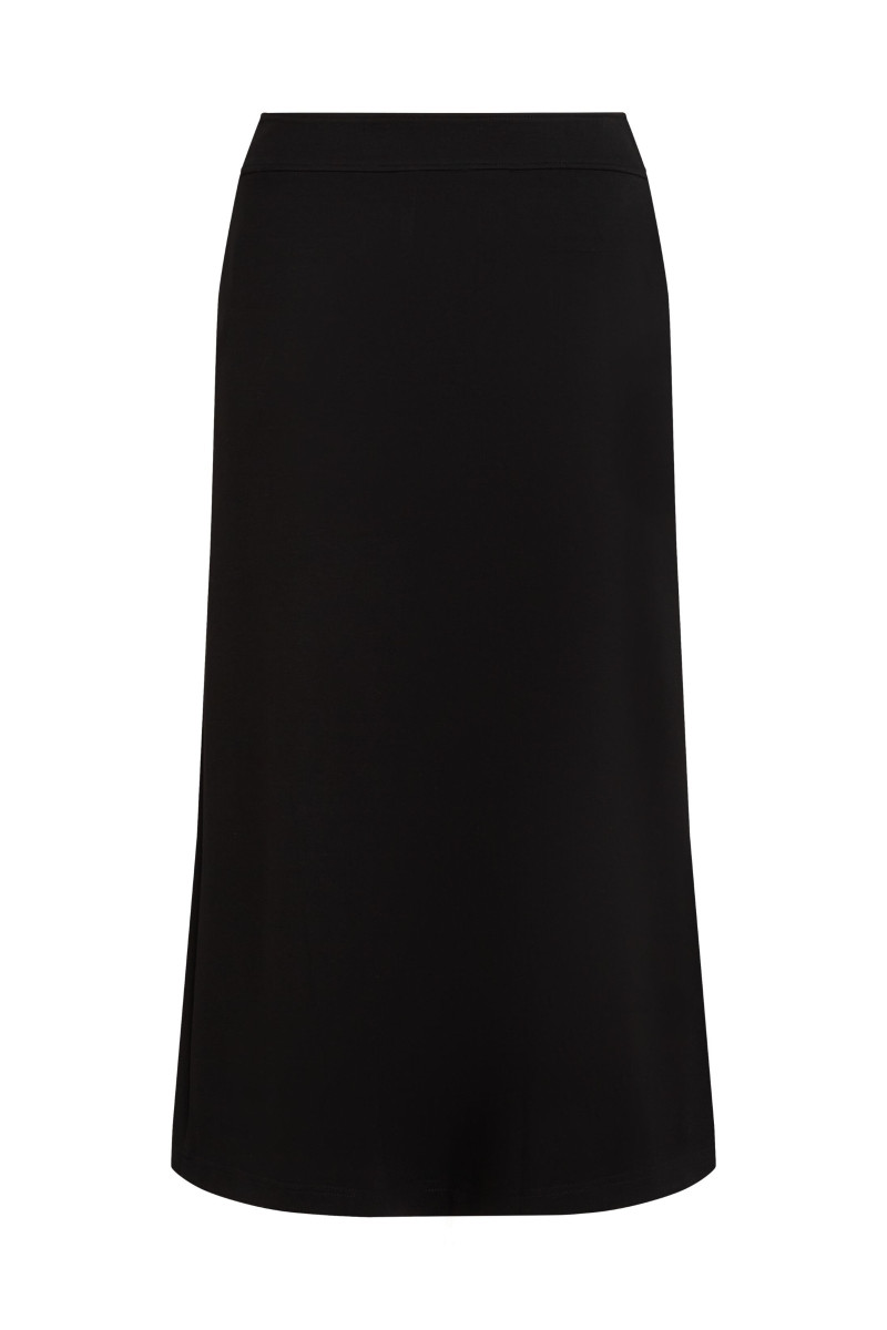 Sukňa Karl Lagerfeld Jersey Biker Skirt Black
