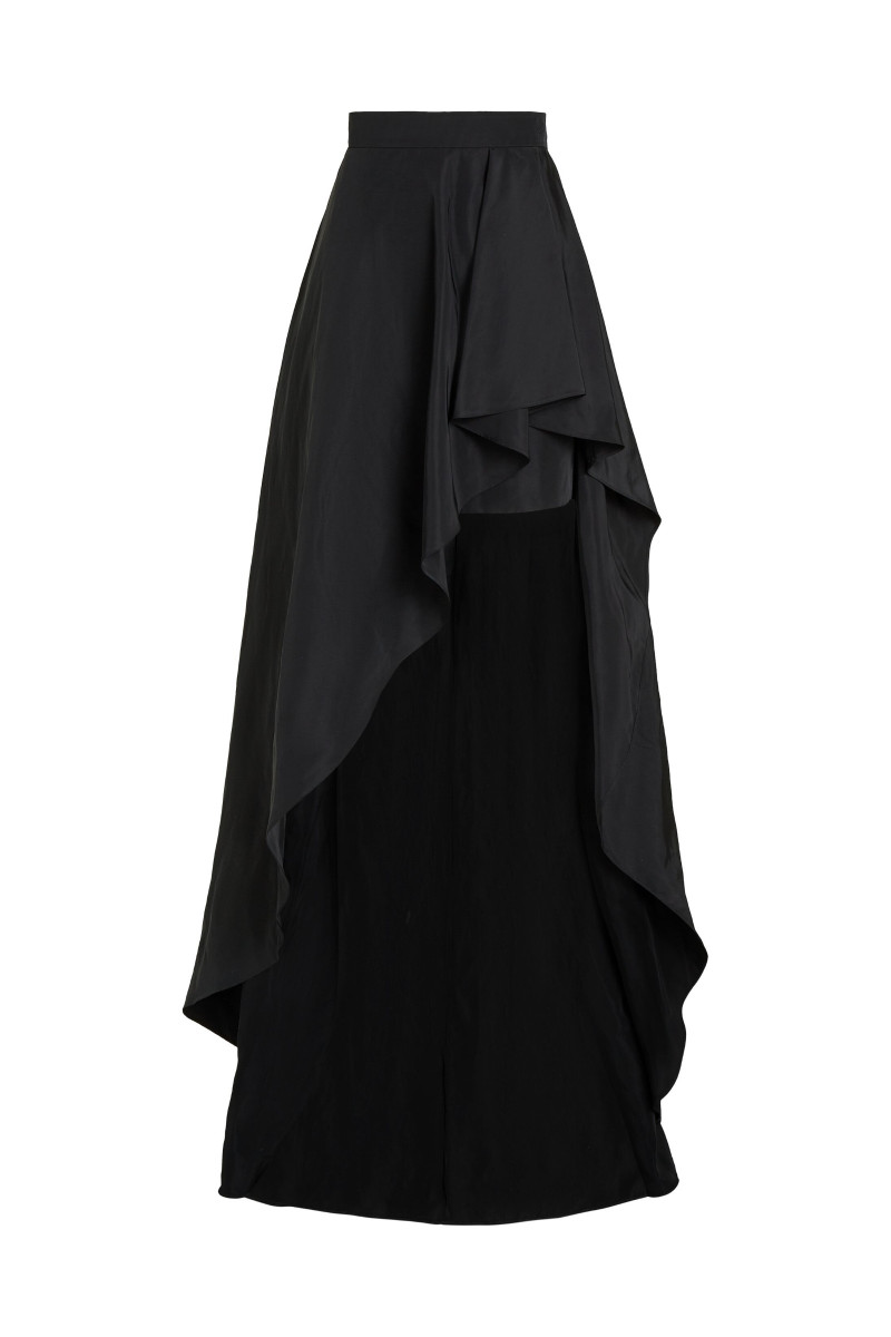 Sukňa Karl Lagerfeld Studio Ruffle Skirt Black