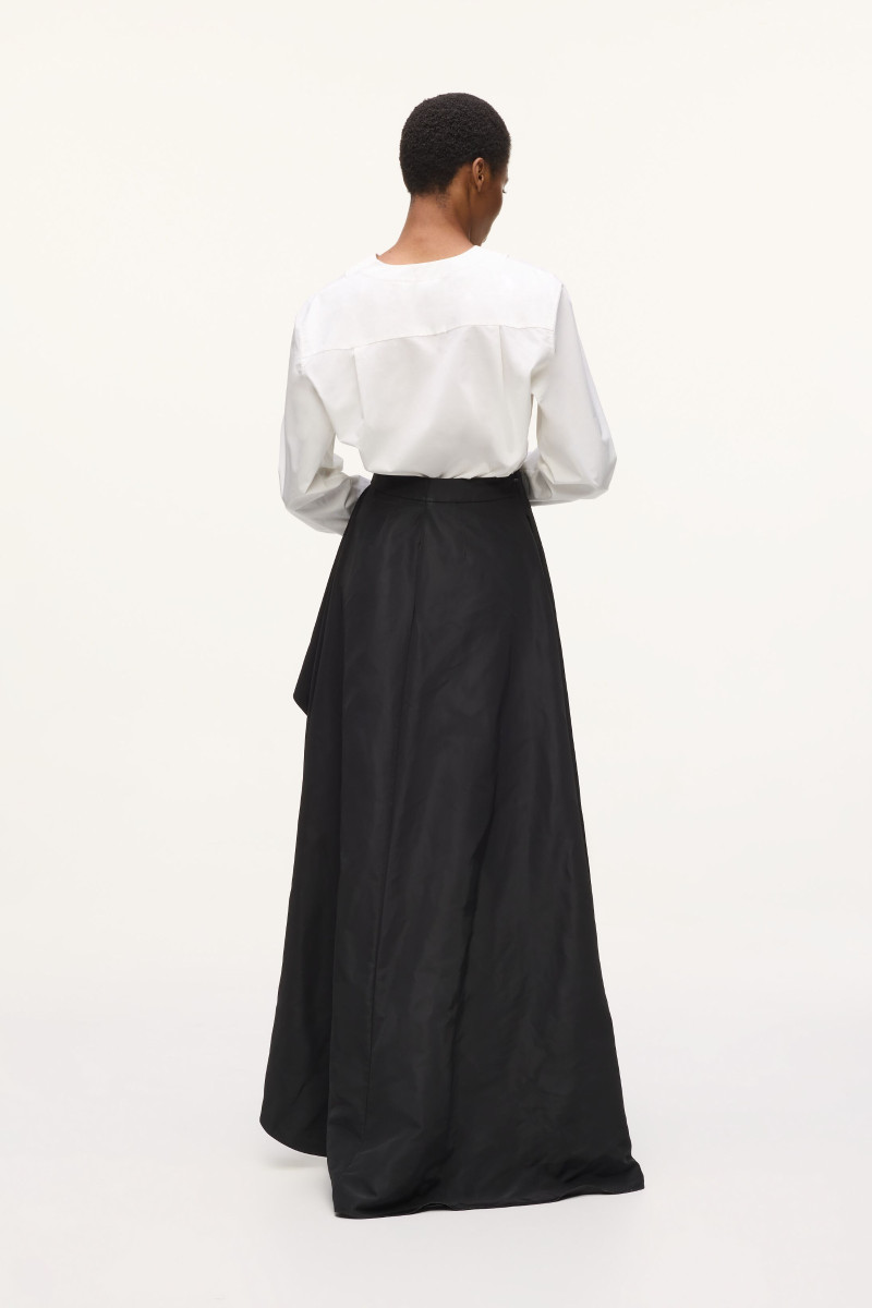 Sukňa Karl Lagerfeld Studio Ruffle Skirt Black