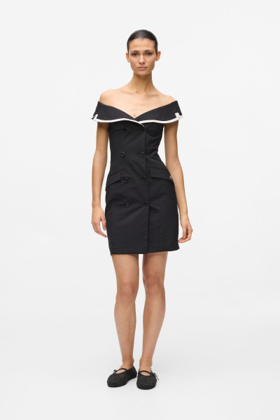 ŠATY KARL LAGERFELD BW BLAZER DRESS - Fotografie č. 1