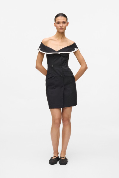 ŠATY KARL LAGERFELD BW BLAZER DRESS - Fotografie č. 2