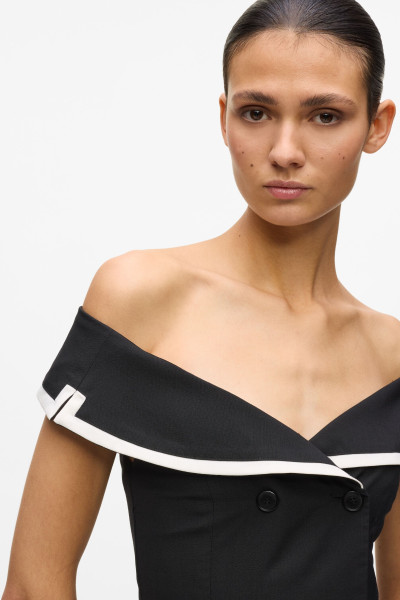 ŠATY KARL LAGERFELD BW BLAZER DRESS - Fotografie č. 4