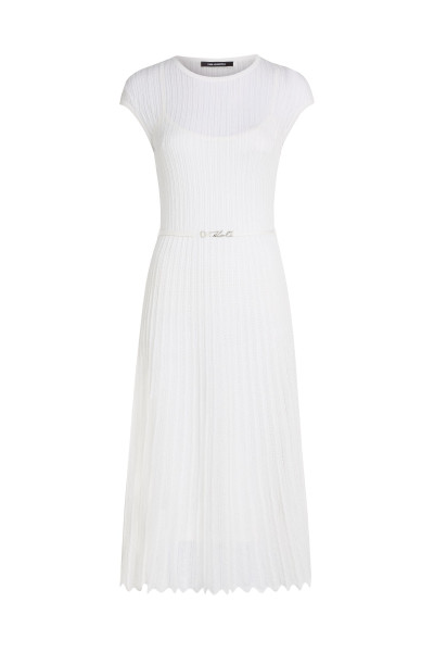 ŠATY KARL LAGERFELD KNIT DAY DRESS - Fotografia č. 1