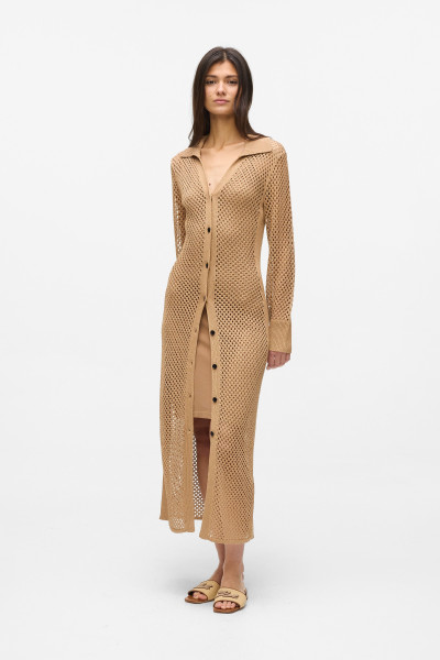 ŠATY KARL LAGERFELD CROCHET KNIT DRESS - Fotografia č. 1