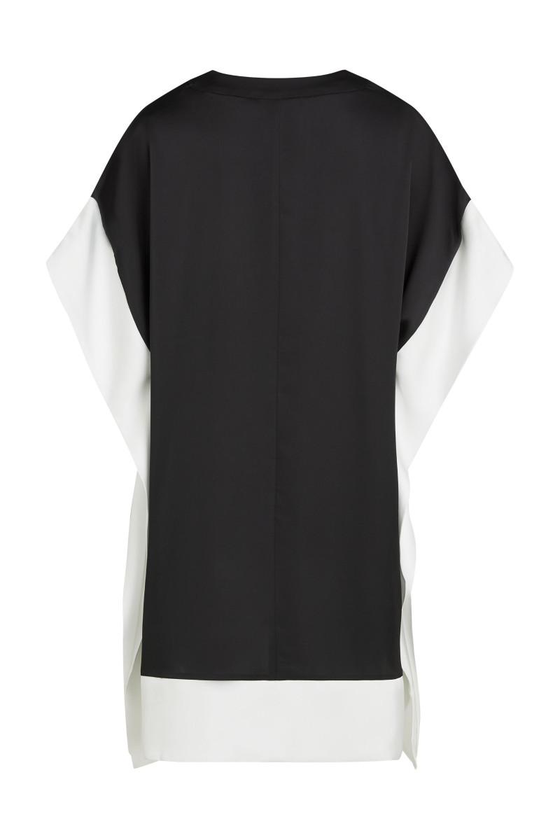 Šaty Karl Lagerfeld Signature Casual Dress White/Black