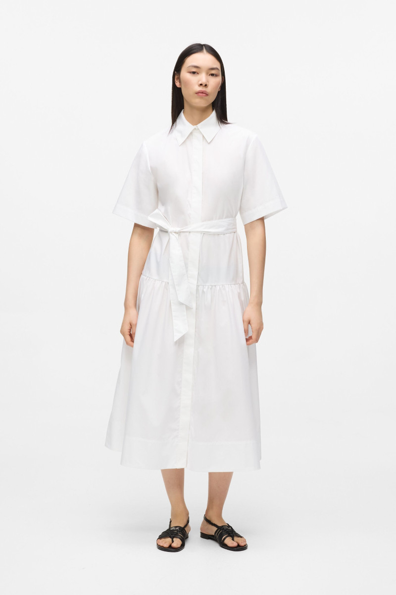 Šaty Karl Lagerfeld Shirt Dress White