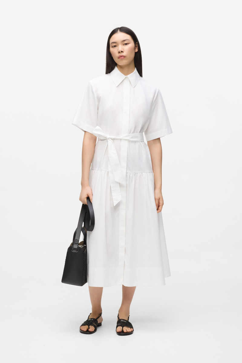 Šaty Karl Lagerfeld Shirt Dress White