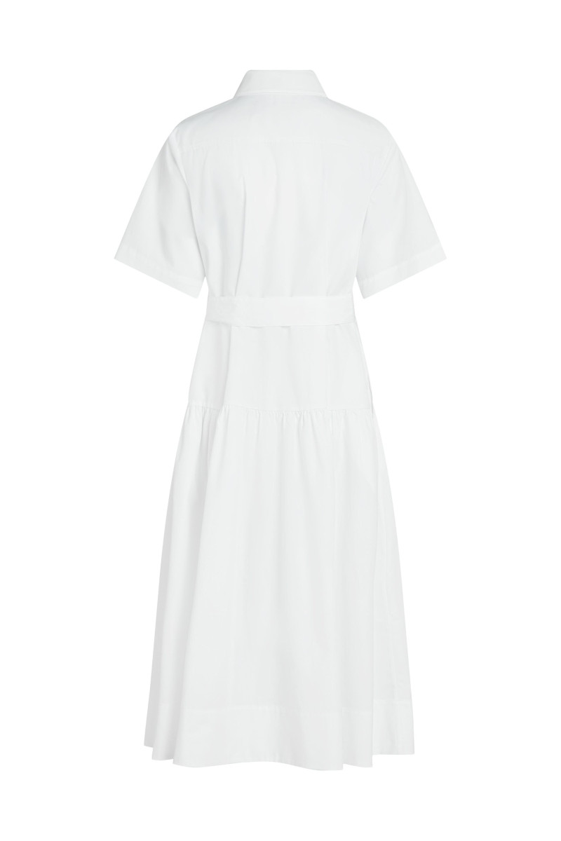 Šaty Karl Lagerfeld Shirt Dress White