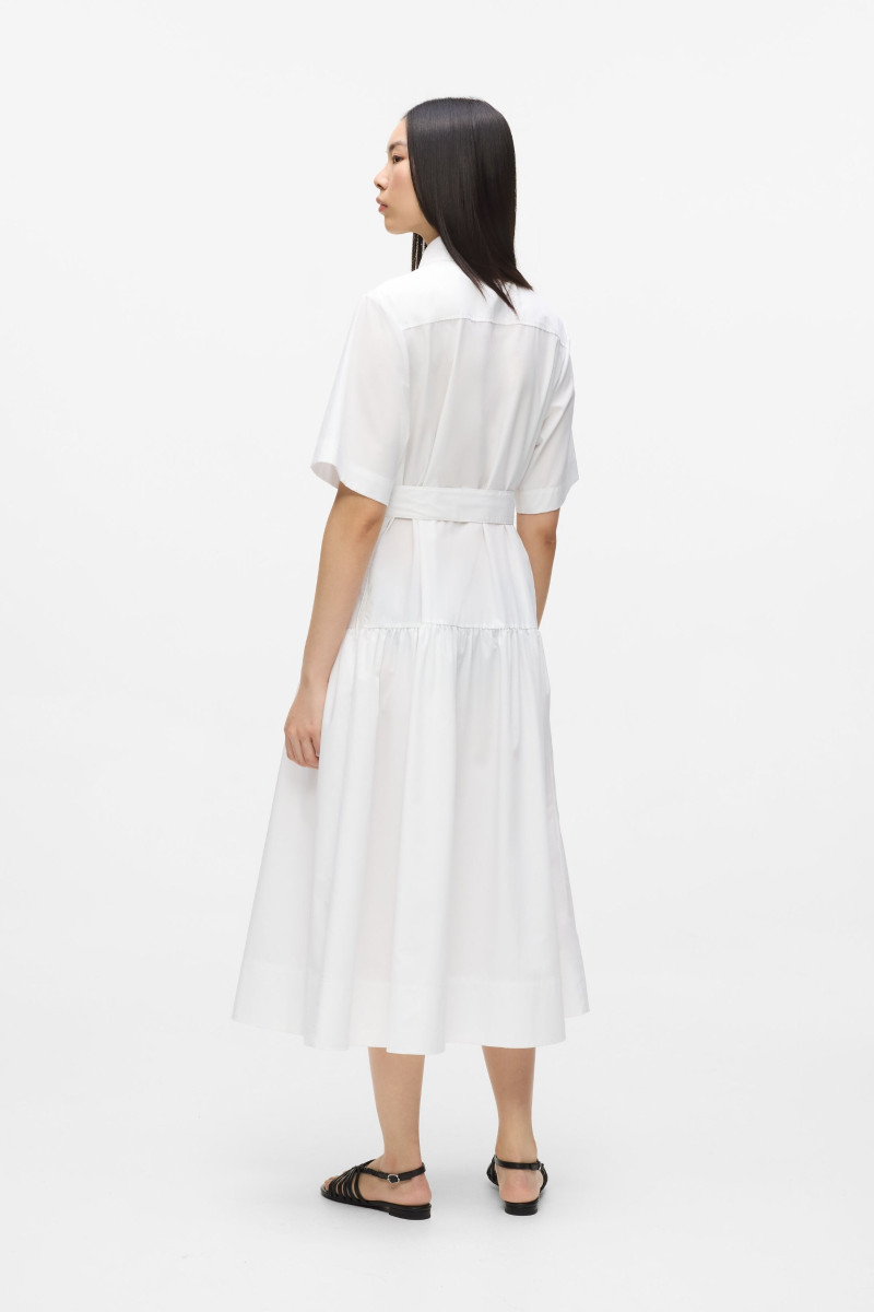 Šaty Karl Lagerfeld Shirt Dress White