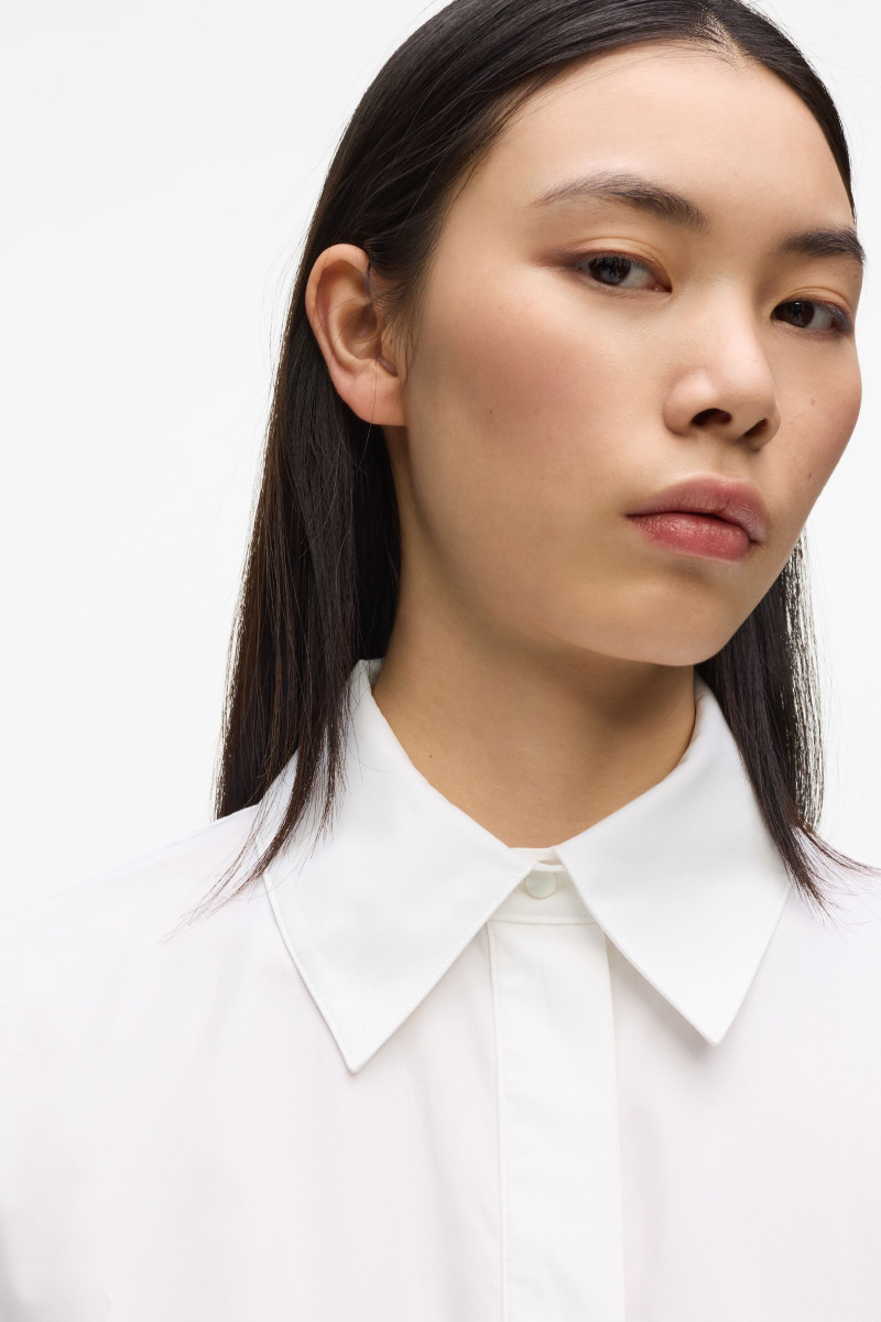 Šaty Karl Lagerfeld Shirt Dress White