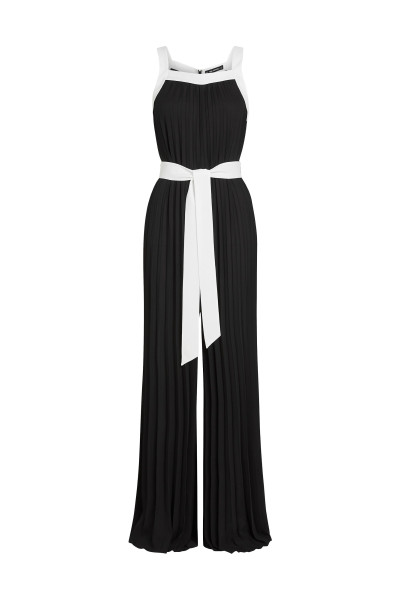 OVERAL KARL LAGERFELD PLEATED JUMPSUIT - Fotografia č. 5