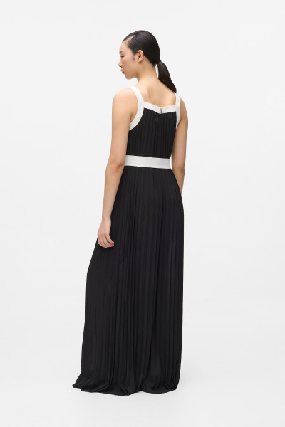 OVERAL KARL LAGERFELD PLEATED JUMPSUIT - Fotografia č. 2