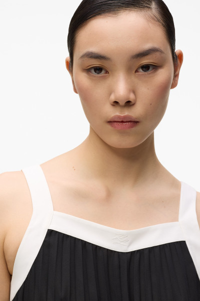 OVERAL KARL LAGERFELD PLEATED JUMPSUIT - Fotografia č. 4