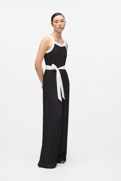 OVERAL KARL LAGERFELD PLEATED JUMPSUIT - Fotografia č. 3