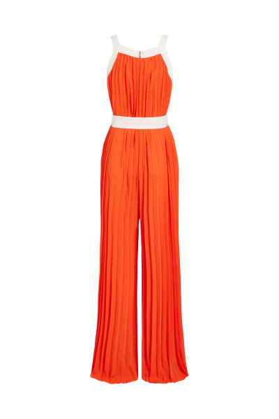 OVERAL KARL LAGERFELD PLEATED JUMPSUIT - Fotografia č. 2